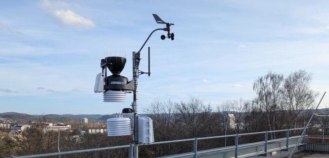 © BBS1 Wetterstation an der BBS1 © BBS1