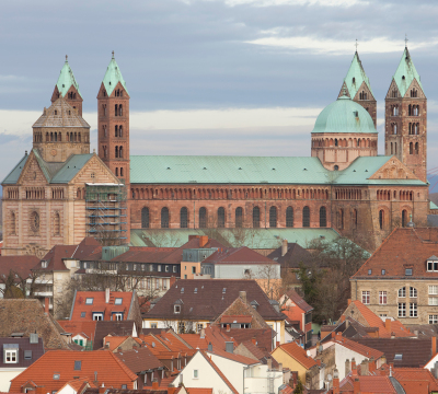 Ein Blick auf den Speyerer Dom