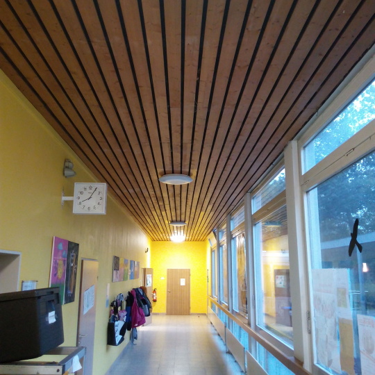 Stiftswaldschule Flur nach der Umrüstung