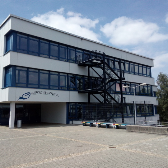 Außenansicht Kurpfalz Realschule plus Schulzentrum Süd
