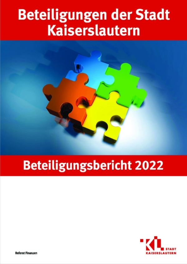 Deckblatt Beteiligungsbericht 2022