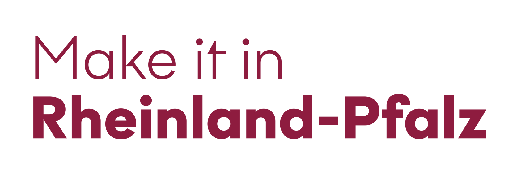 Logo Make it in RLP