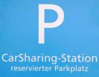 CarSharing Schild