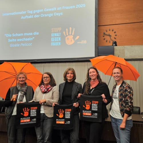 Die Eröffnungsveranstaltung der Orange Days