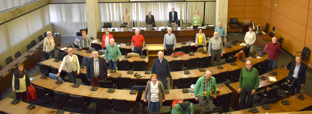 konstituierende Sitzung des Seniorenbeirats im Großen Ratssaal © Stadt Kaiserslautern
