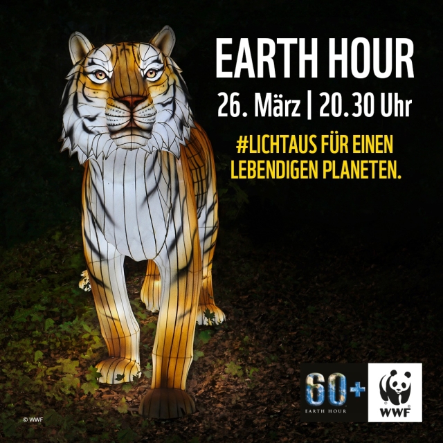 Plakat zur Earth Hour 2022 © WWF