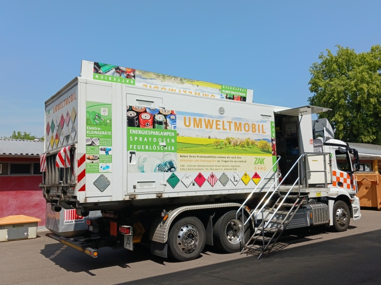 Umweltmobil Stadtbildpflege