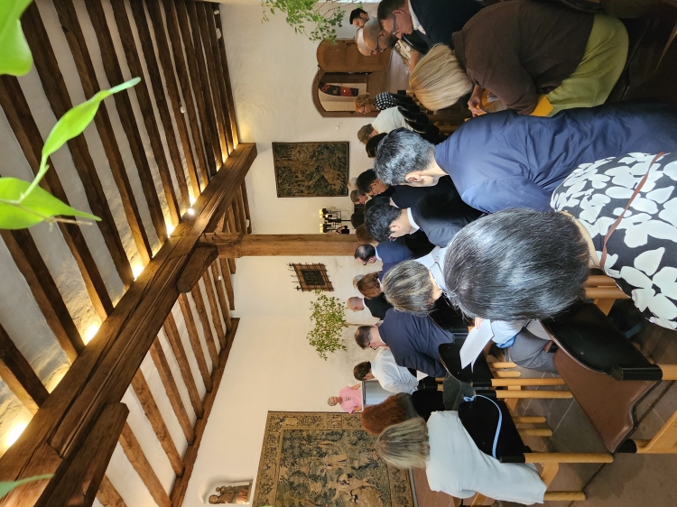 Oberbürgermeisterin Beate Kimmel begrüßte die Gäste im Pfalzgrafensaal. © Stadt Kaiserslautern