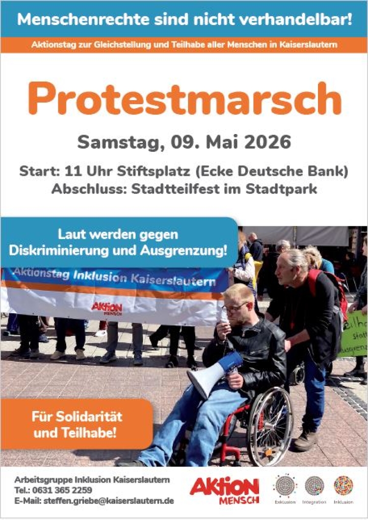 Das Poster zum Aktionstag © Stadt Kaiserslautern