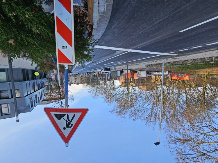 Blick in die Burgstraße in Richtung Osten. © Stadt Kaiserslautern