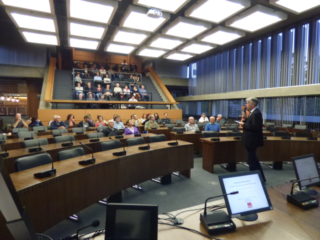 Oberbürgermeister Klaus Weichel bei der Einführung. © Stadt Kaiserslautern