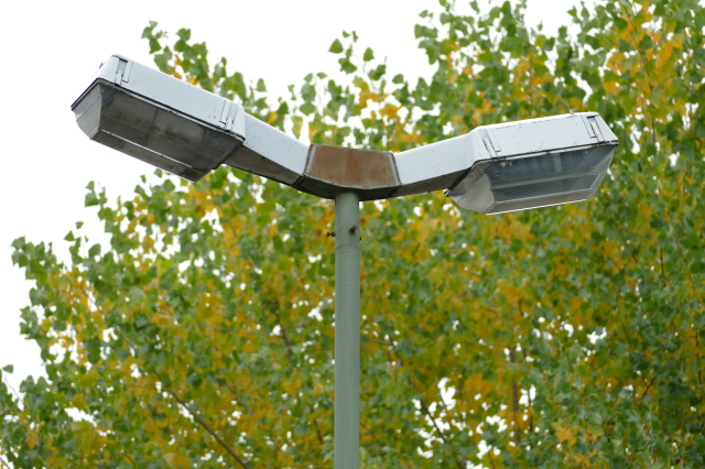 Herkömmliche Straßenleuchte 