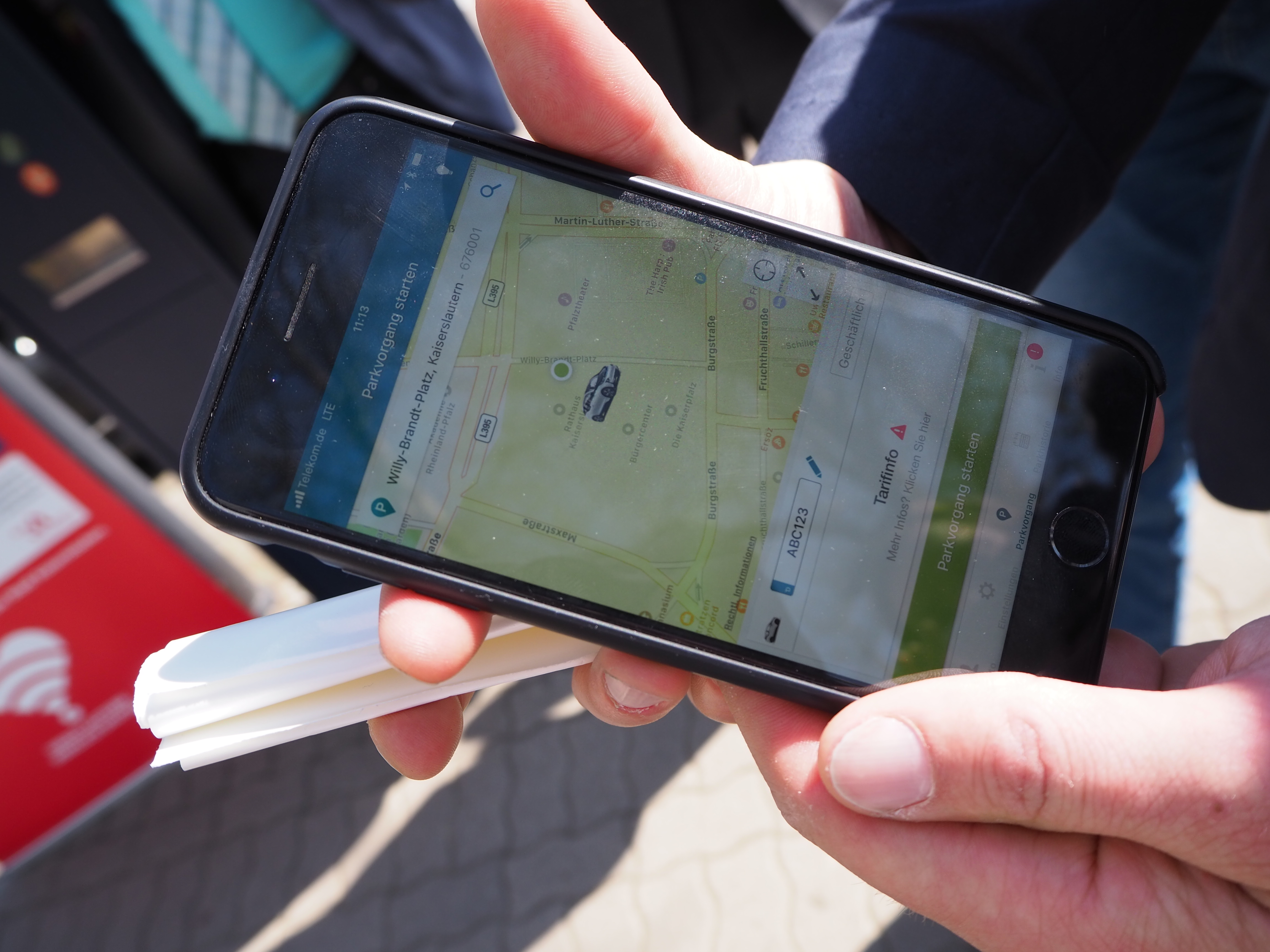 Parkgebühren digital mit dem Handy bezahlen - Stadt Brandenburg an der Havel