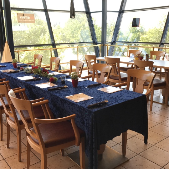 Der Restaurantbereich im