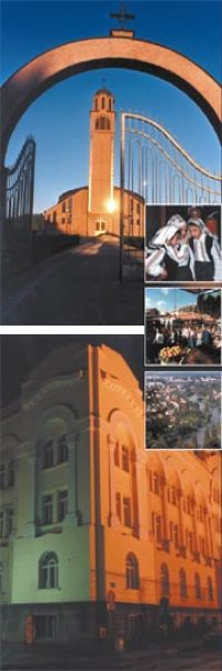Collage Stadtansichten Banja Luka