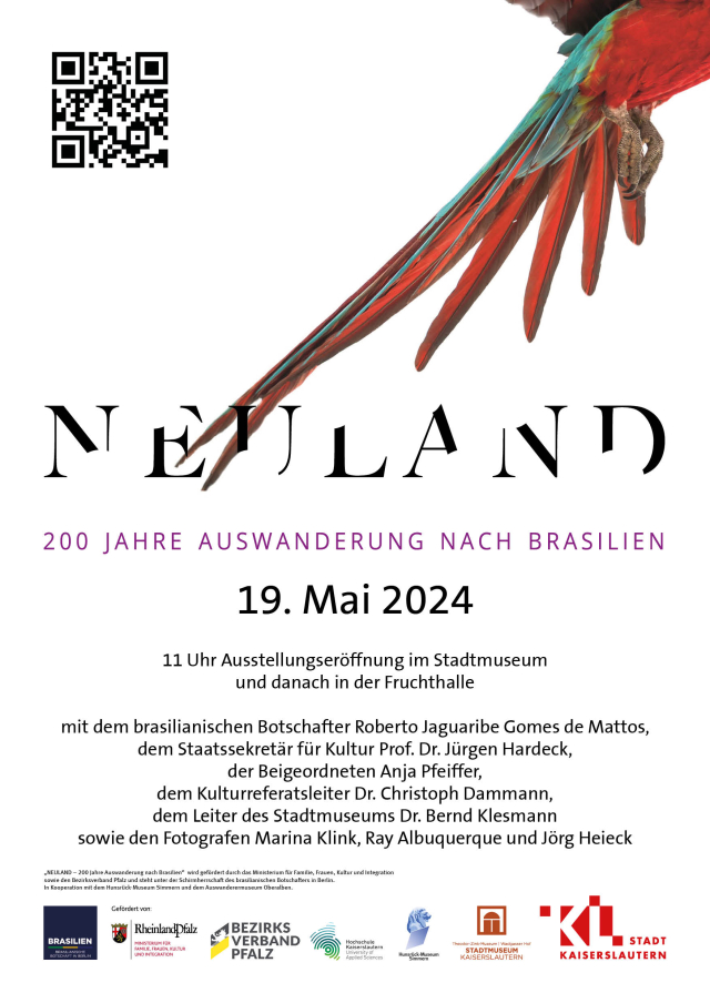 Flyer zur Eröffnung der Ausstellungen © Stadt Kaiserslautern