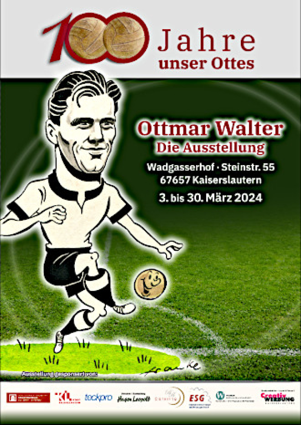 Plakat Dauerausstellung Ottmar Walter