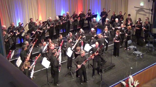 Gipfeltreffen zu Ehren des ehemaligen Lehrmeisters Professor Rinderspacher in der Fruchthalle. © Michael Matthewes