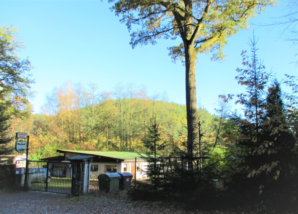 Eingang Campingplatz Gelterswoog