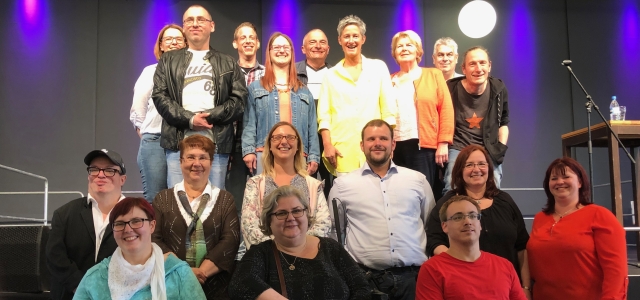 Gruppenbild des Ínklusionsbeirats der Stadt Kaiserslautern - Stand Oktober 2019