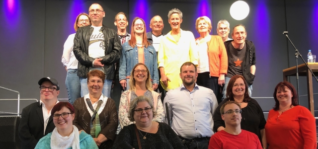 Gruppenbild des Ínklusionsbeirats der Stadt Kaiserslautern - Stand Oktober 2019 