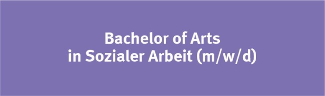 Bachelor of Arts in Sozialer Arbeit 
