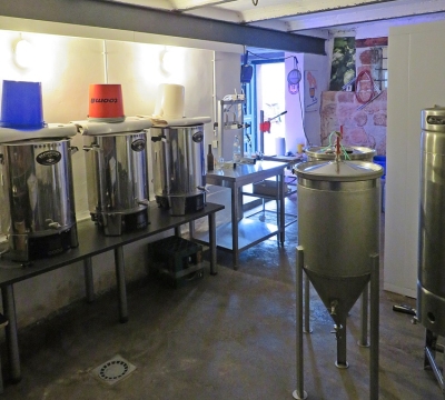 Brauerei im Bachbahnmuseum