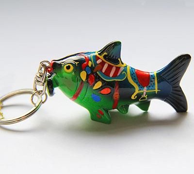 Key ring with the fish