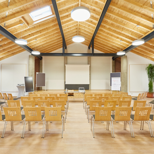 Theatersaal auf dem Gelände der Gartenschau