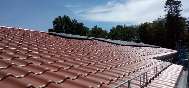 Photovoltaikmodule auf Dachflächen