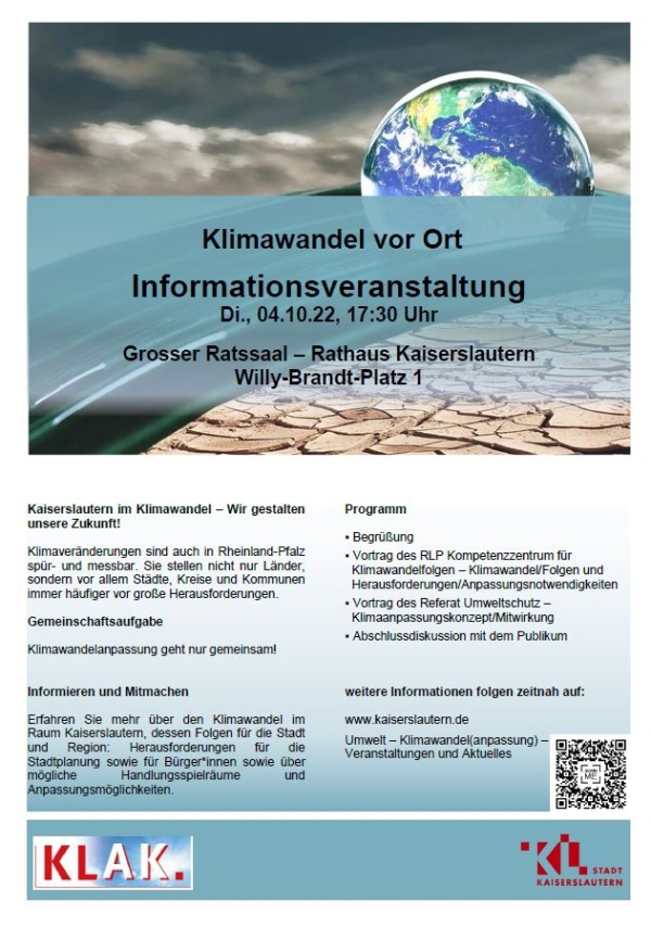 Flyer zur Informationsveranstaltung 