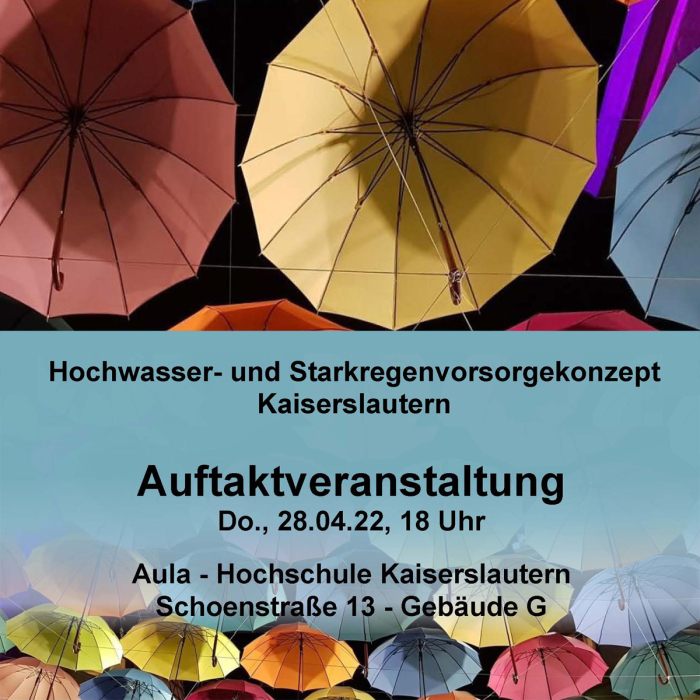 Auftaktveranstaltung zum Hochwasser- und Starkregenvorsorgekonzept Kaiserslautern